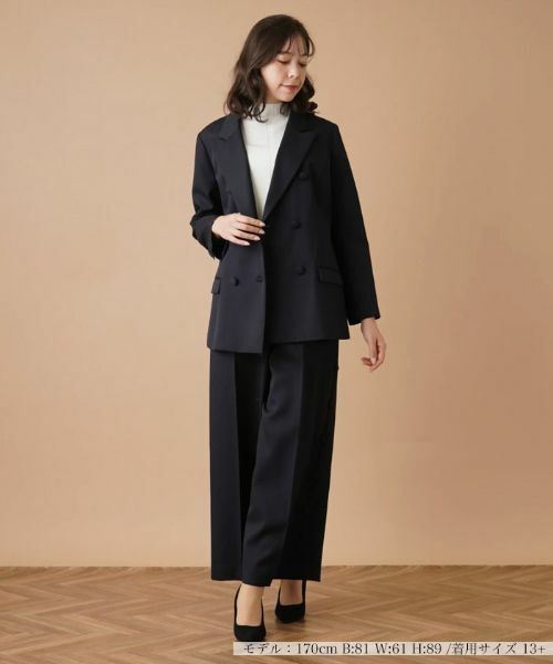 Leilian PLUS HOUSE / レリアンプラスハウス テーラードジャケット | ダブルボタンブレザー【Leilian：EZUMI】 | 詳細4