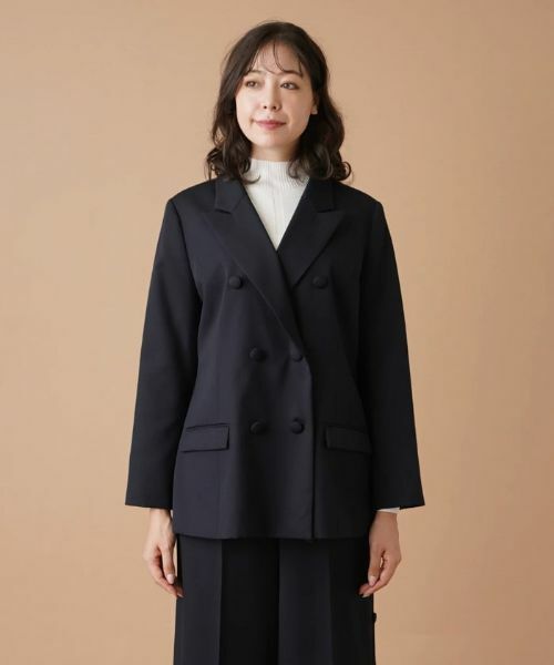 Leilian PLUS HOUSE / レリアンプラスハウス テーラードジャケット | ダブルボタンブレザー【Leilian：EZUMI】 | 詳細7