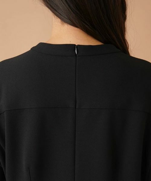 Leilian PLUS HOUSE / レリアンプラスハウス シャツ・ブラウス | スタンドカラーペプラムブラウス【Leilian：EZUMI】 | 詳細8
