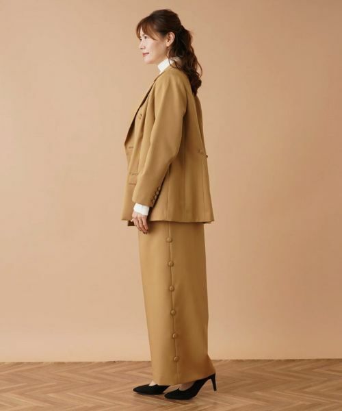 Leilian PLUS HOUSE / レリアンプラスハウス その他パンツ | アシンメトリーワイドパンツ【Leilian：EZUMI】 | 詳細2