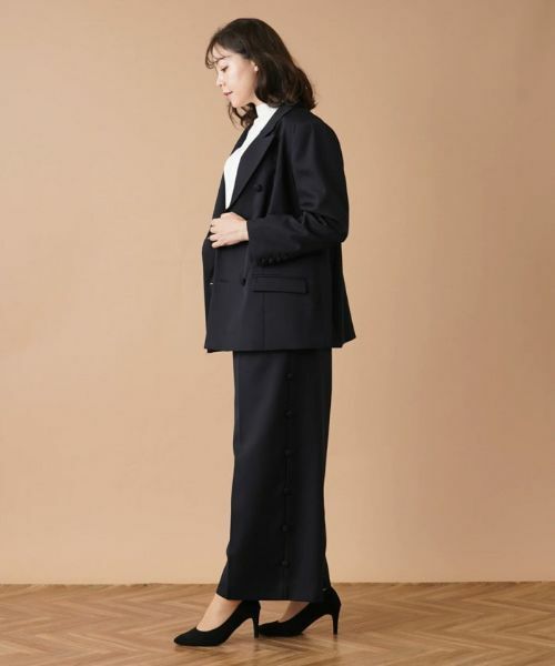 Leilian PLUS HOUSE / レリアンプラスハウス その他パンツ | アシンメトリーワイドパンツ【Leilian：EZUMI】 | 詳細6