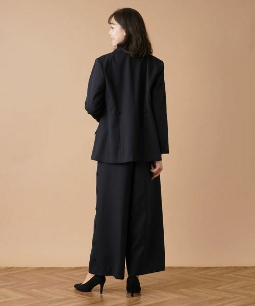 Leilian PLUS HOUSE / レリアンプラスハウス その他パンツ | アシンメトリーワイドパンツ【Leilian：EZUMI】 | 詳細7