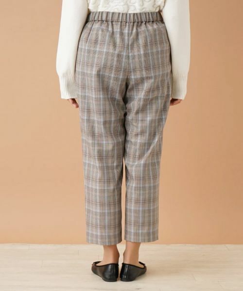 Leilian PLUS HOUSE / レリアンプラスハウス その他パンツ | グレンチェックパンツ【Leilian：EZUMI】 | 詳細6