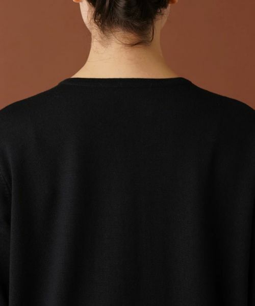 Leilian PLUS HOUSE / レリアンプラスハウス カーディガン・ボレロ | 幾何学柄切替カーディガン | 詳細8