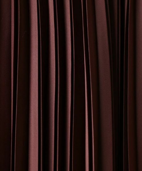 Leilian PLUS HOUSE / レリアンプラスハウス ロング・マキシ丈スカート | サテンプリーツスカート | 詳細14