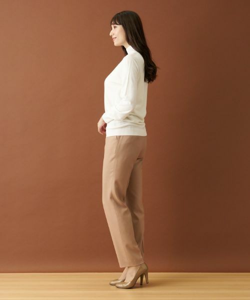 Leilian PLUS HOUSE / レリアンプラスハウス その他パンツ | サキソニーセンタープレスパンツ | 詳細12