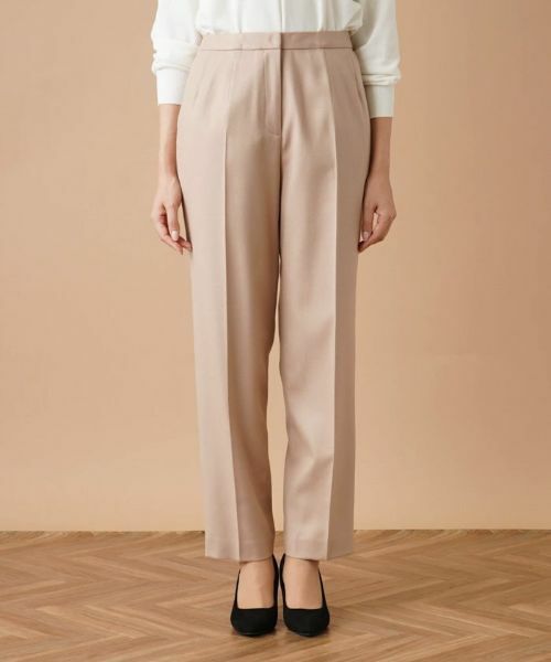 Leilian PLUS HOUSE / レリアンプラスハウス その他パンツ | サキソニーセンタープレスパンツ | 詳細4