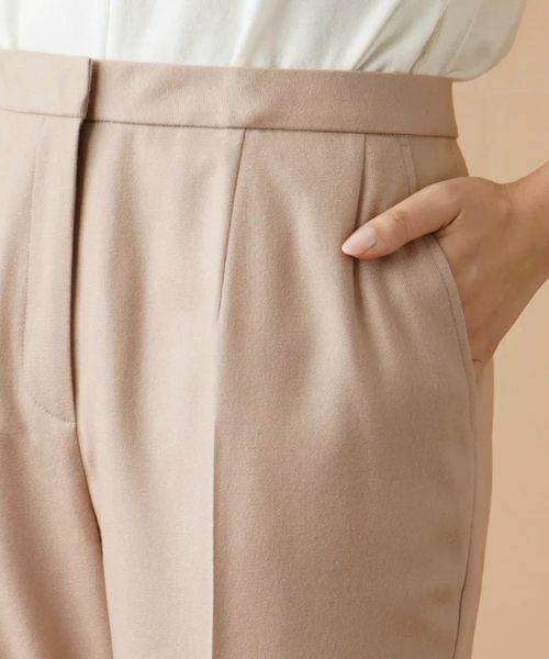 Leilian PLUS HOUSE / レリアンプラスハウス その他パンツ | サキソニーセンタープレスパンツ | 詳細8