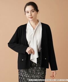 Leilian PLUS HOUSE / レリアンプラスハウス カーディガン・ボレロ | 【店舗人気】ミラノリブニットカーディガン