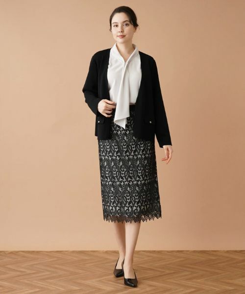 Leilian PLUS HOUSE / レリアンプラスハウス カーディガン・ボレロ | 【店舗人気】ミラノリブニットカーディガン | 詳細16