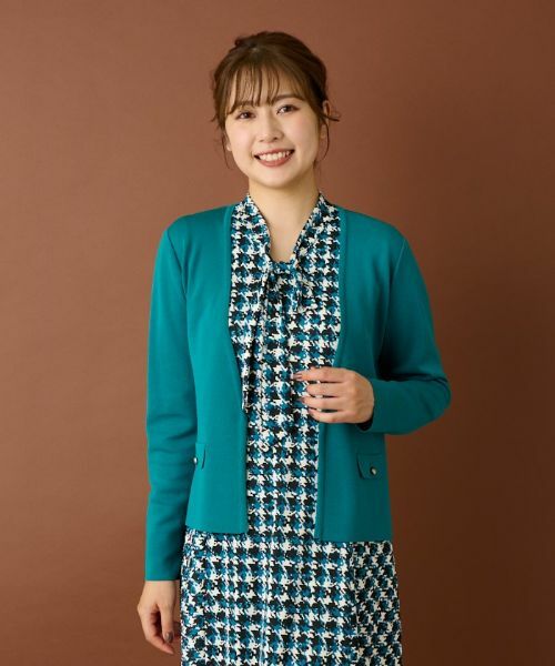 Leilian PLUS HOUSE / レリアンプラスハウス カーディガン・ボレロ | 【店舗人気】ミラノリブニットカーディガン | 詳細19