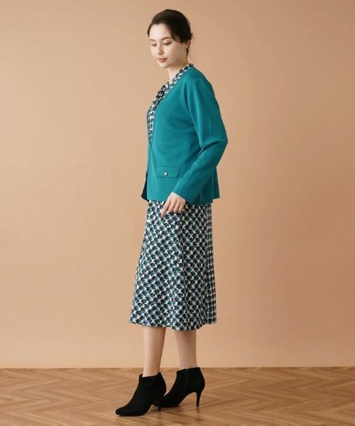 Leilian PLUS HOUSE / レリアンプラスハウス カーディガン・ボレロ | 【店舗人気】ミラノリブニットカーディガン | 詳細2