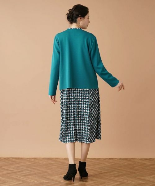 Leilian PLUS HOUSE / レリアンプラスハウス カーディガン・ボレロ | 【店舗人気】ミラノリブニットカーディガン | 詳細3