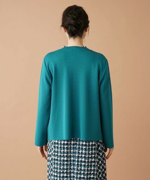 Leilian PLUS HOUSE / レリアンプラスハウス カーディガン・ボレロ | 【店舗人気】ミラノリブニットカーディガン | 詳細6
