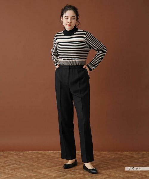 Leilian PLUS HOUSE / レリアンプラスハウス その他パンツ | センタープレスパンツ | 詳細1