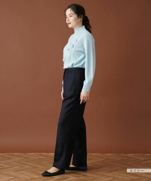 Leilian PLUS HOUSE / レリアンプラスハウス その他パンツ | センタープレスパンツ | 詳細5