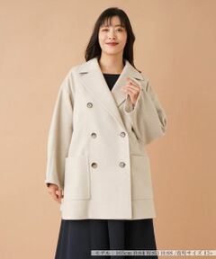 Leilian PLUS HOUSE / レリアンプラスハウス その他アウター | ダブルテーラードコート【my perfect wardrobe】