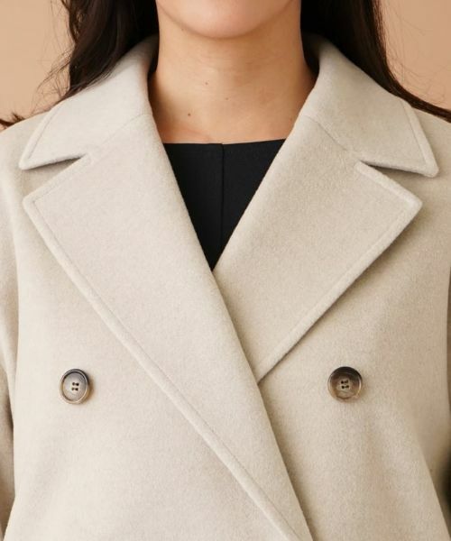 Leilian PLUS HOUSE / レリアンプラスハウス その他アウター | ダブルテーラードコート【my perfect wardrobe】 | 詳細10