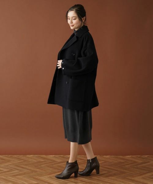 Leilian PLUS HOUSE / レリアンプラスハウス その他アウター | ダブルテーラードコート【my perfect wardrobe】 | 詳細2