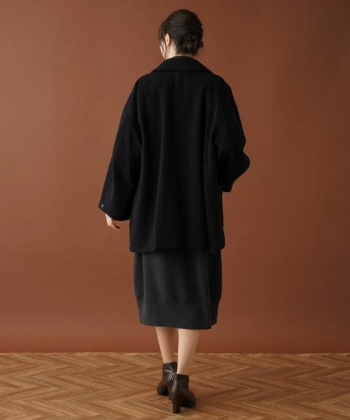 Leilian PLUS HOUSE / レリアンプラスハウス その他アウター | ダブルテーラードコート【my perfect wardrobe】 | 詳細3