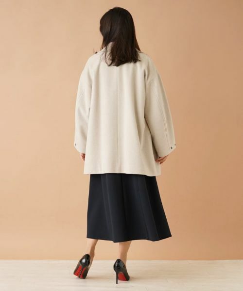 Leilian PLUS HOUSE / レリアンプラスハウス その他アウター | ダブルテーラードコート【my perfect wardrobe】 | 詳細6