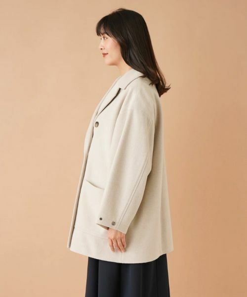 Leilian PLUS HOUSE / レリアンプラスハウス その他アウター | ダブルテーラードコート【my perfect wardrobe】 | 詳細8