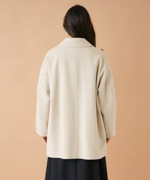 Leilian PLUS HOUSE / レリアンプラスハウス その他アウター | ダブルテーラードコート【my perfect wardrobe】 | 詳細9