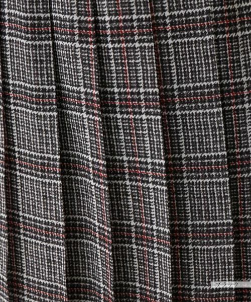 Leilian PLUS HOUSE / レリアンプラスハウス ロング・マキシ丈スカート | チェックプリーツスカート【my perfect wardrobe】 | 詳細11