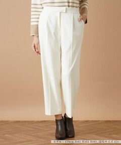 Leilian PLUS HOUSE / レリアンプラスハウス その他パンツ | クロップドタックパンツ【my perfect wardrobe】