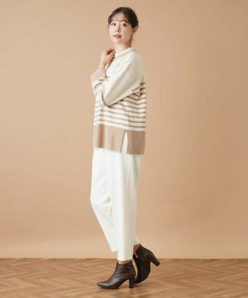 Leilian PLUS HOUSE / レリアンプラスハウス その他パンツ | クロップドタックパンツ【my perfect wardrobe】 | 詳細19