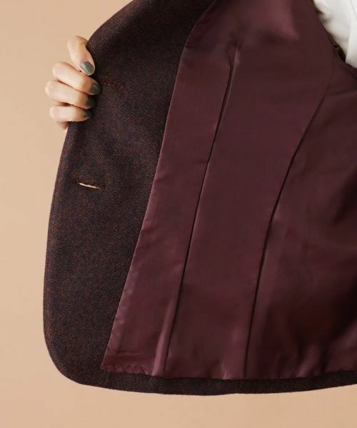 Leilian PLUS HOUSE / レリアンプラスハウス テーラードジャケット | 【店舗人気】ヘリンボーンテーラードジャケット | 詳細11