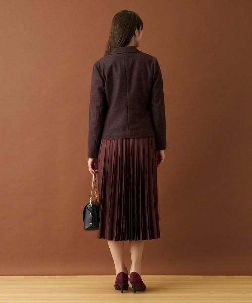 Leilian PLUS HOUSE / レリアンプラスハウス テーラードジャケット | 【店舗人気】ヘリンボーンテーラードジャケット | 詳細18