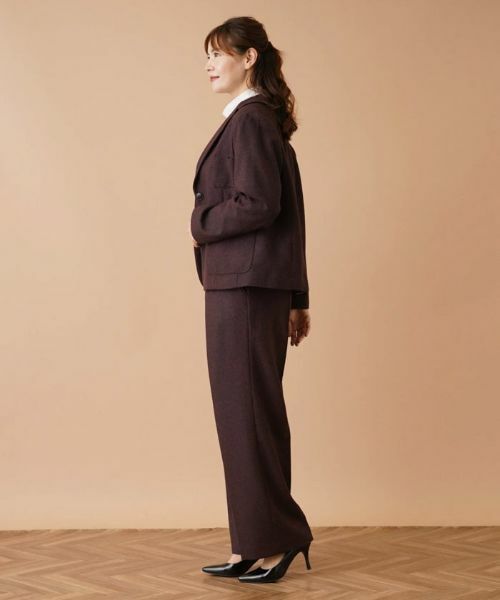 Leilian PLUS HOUSE / レリアンプラスハウス テーラードジャケット | 【店舗人気】ヘリンボーンテーラードジャケット | 詳細2