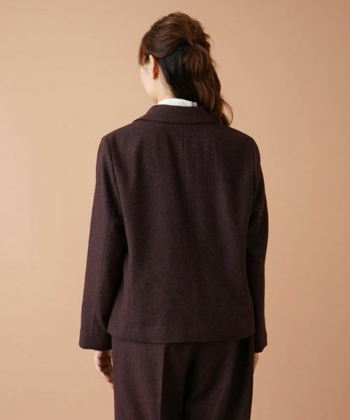 Leilian PLUS HOUSE / レリアンプラスハウス テーラードジャケット | 【店舗人気】ヘリンボーンテーラードジャケット | 詳細6