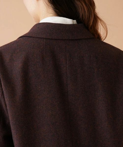 Leilian PLUS HOUSE / レリアンプラスハウス テーラードジャケット | 【店舗人気】ヘリンボーンテーラードジャケット | 詳細8
