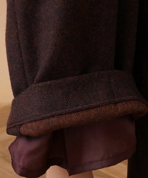 Leilian PLUS HOUSE / レリアンプラスハウス その他パンツ | ツイードワイドストレートパンツ | 詳細12