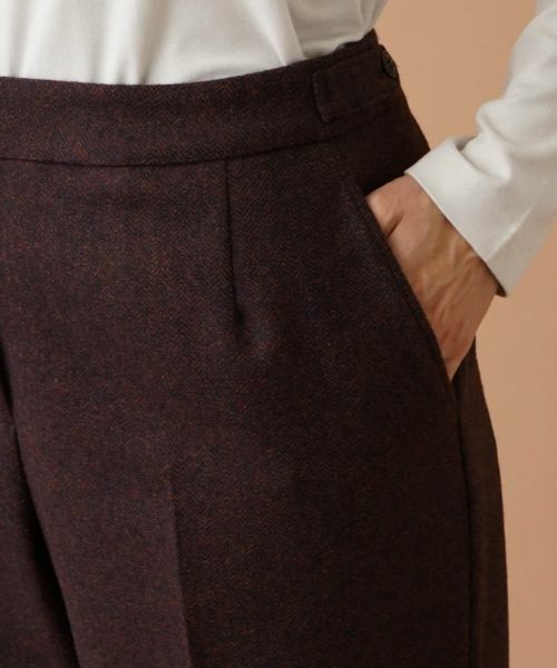 Leilian PLUS HOUSE / レリアンプラスハウス その他パンツ | ツイードワイドストレートパンツ | 詳細9