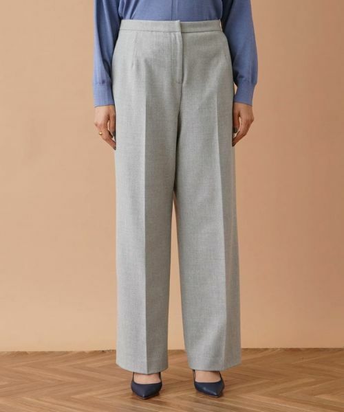 Leilian PLUS HOUSE / レリアンプラスハウス その他パンツ | センタープレスワイドパンツ | 詳細4