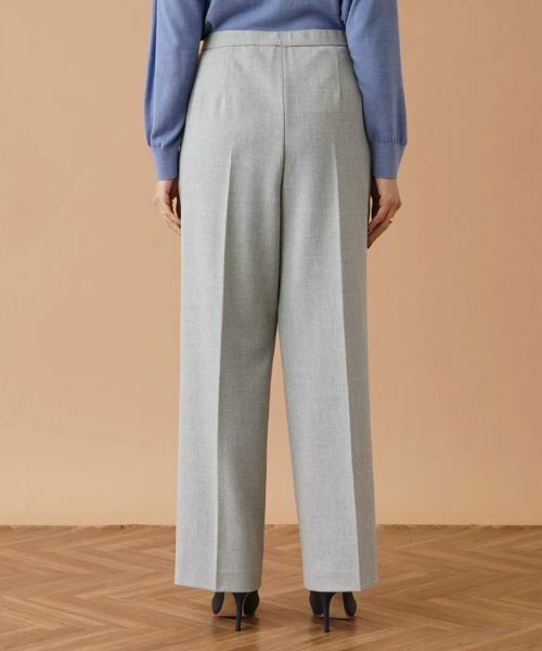 Leilian PLUS HOUSE / レリアンプラスハウス その他パンツ | センタープレスワイドパンツ | 詳細6