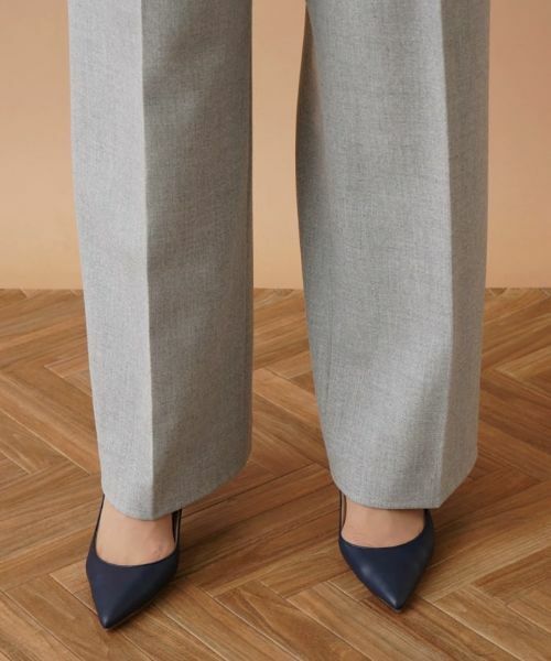 Leilian PLUS HOUSE / レリアンプラスハウス その他パンツ | センタープレスワイドパンツ | 詳細9