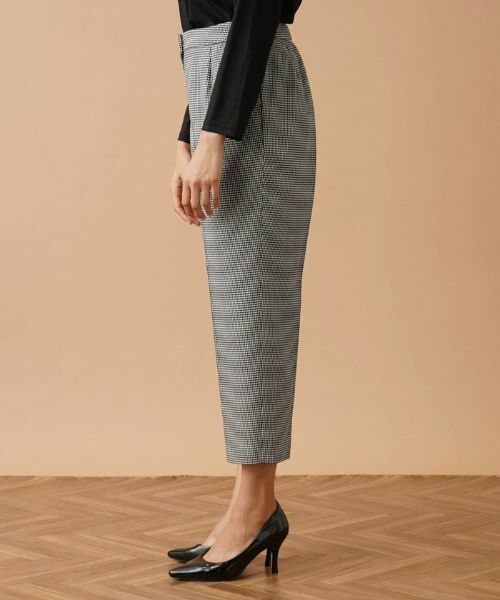 Leilian PLUS HOUSE / レリアンプラスハウス その他パンツ | シェパードチェッククロップドパンツ | 詳細5