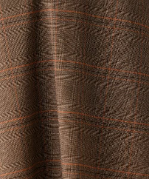 Leilian PLUS HOUSE / レリアンプラスハウス ロング・マキシ丈ワンピース | 【店舗人気】チェックVネックジャンパースカート | 詳細13