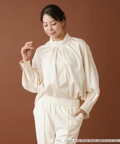 Leilian PLUS HOUSE / レリアンプラスハウス シャツ・ブラウス | フリルカラーブラウス