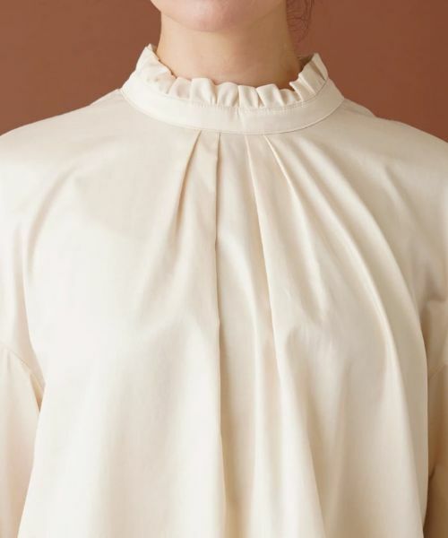 Leilian PLUS HOUSE / レリアンプラスハウス シャツ・ブラウス | フリルカラーブラウス | 詳細10