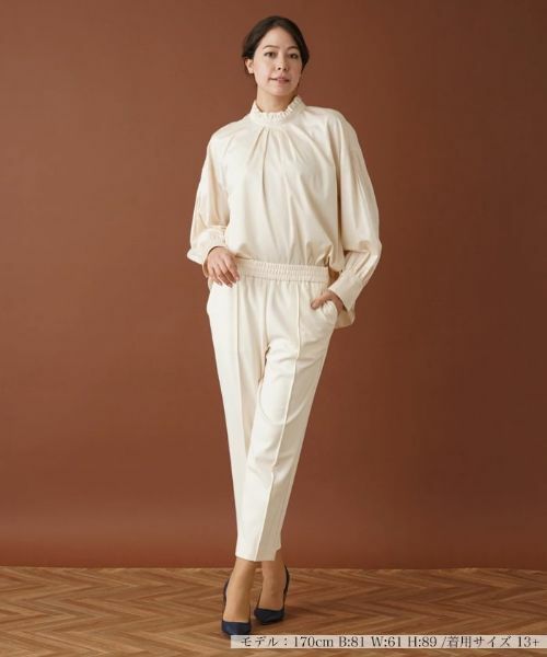 Leilian PLUS HOUSE / レリアンプラスハウス シャツ・ブラウス | フリルカラーブラウス | 詳細4