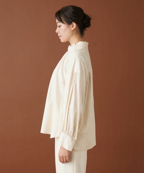 Leilian PLUS HOUSE / レリアンプラスハウス シャツ・ブラウス | フリルカラーブラウス | 詳細8