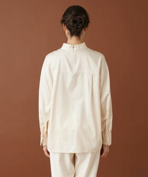 Leilian PLUS HOUSE / レリアンプラスハウス シャツ・ブラウス | フリルカラーブラウス | 詳細9