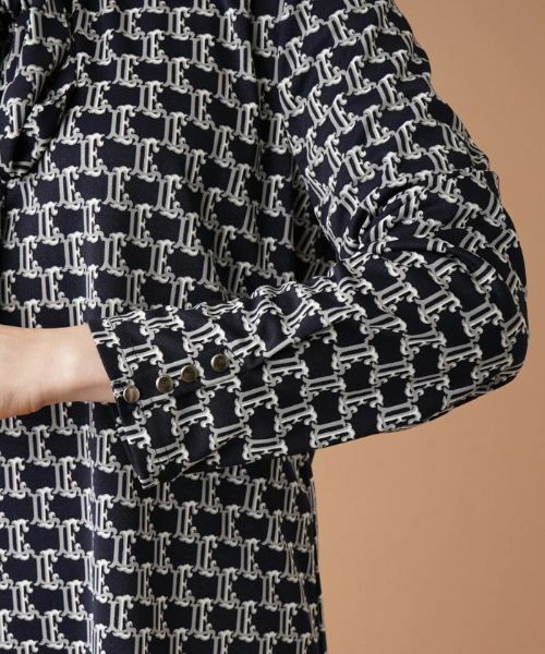 Leilian PLUS HOUSE / レリアンプラスハウス カットソー | 【店舗人気】プリントハイネックインナー | 詳細10