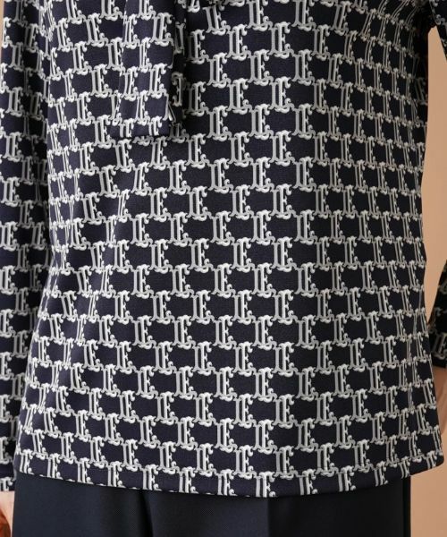 Leilian PLUS HOUSE / レリアンプラスハウス カットソー | 【店舗人気】プリントハイネックインナー | 詳細11