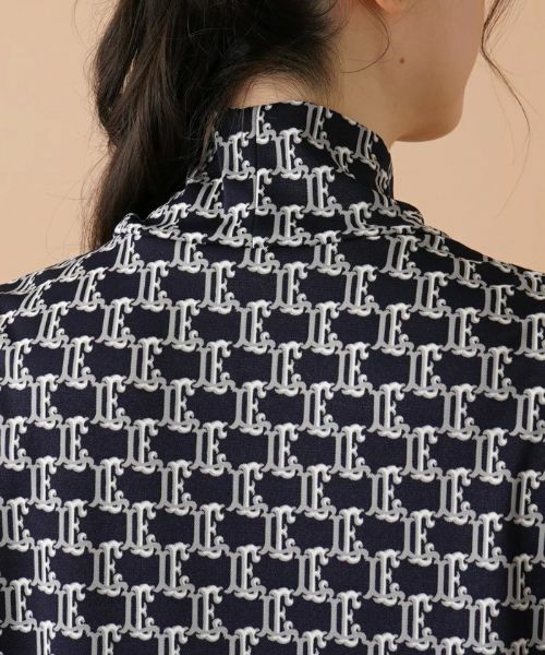 Leilian PLUS HOUSE / レリアンプラスハウス カットソー | 【店舗人気】プリントハイネックインナー | 詳細9